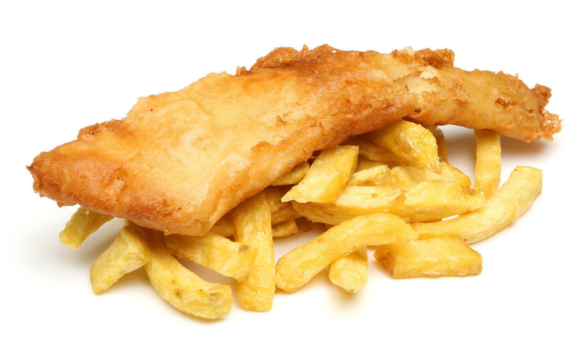 Traditional fish and chips in Timsbury